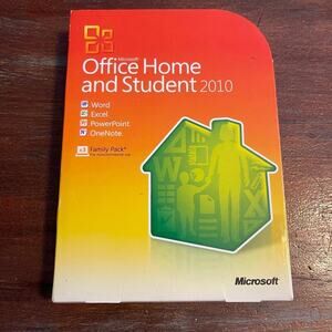Microsoft Office Home and Student 2010 Software for Windows